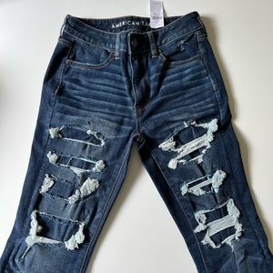 American Eagle blue jeans